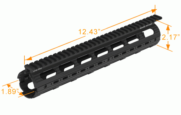 UTG PRO 12' Super Slim AR-15 Handschutz 