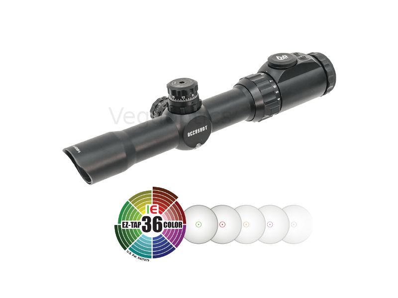UTG 1-8x28 CQB-Jagd Zielfernrohr Circle-Dot 