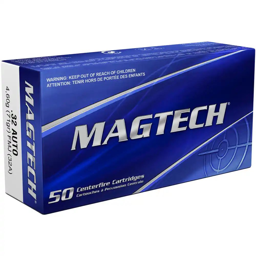 Magtech .32 Auto / 7,65 Browning FMJ 71 grs, 50 Schuss 