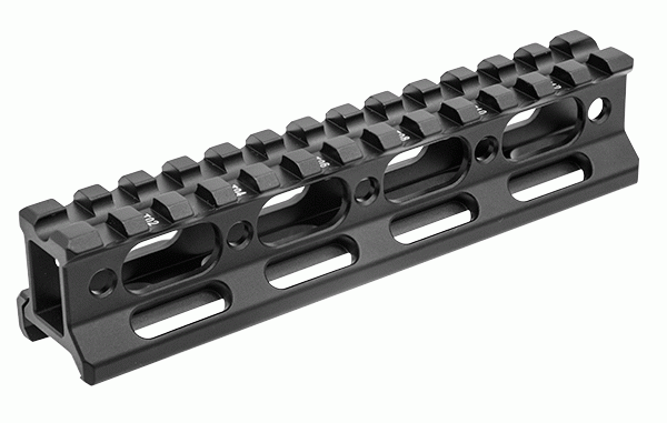 UTG 13 Nuten Super Slim Picatinny Montageerhöhung, Höhe 25,4mm 