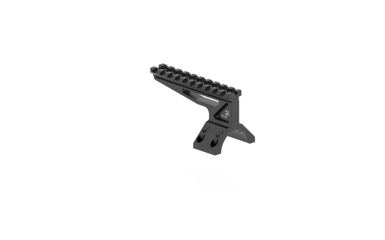 ZCO Zero Compromise Picatinny Rail 36mm Montage Klemmring Oberteil schwarz