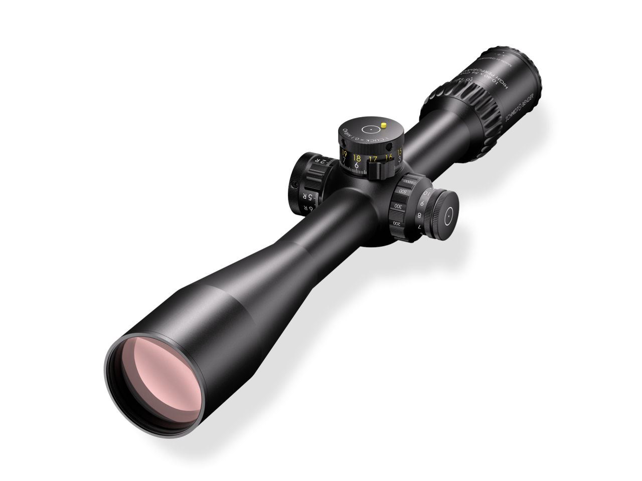 Schmidt & Bender Zielfernrohr 10-60x56 CM II M1FL MT II MTC LT / DT II+ ZC LT Gegen Uhrzeigersinn (CCW)