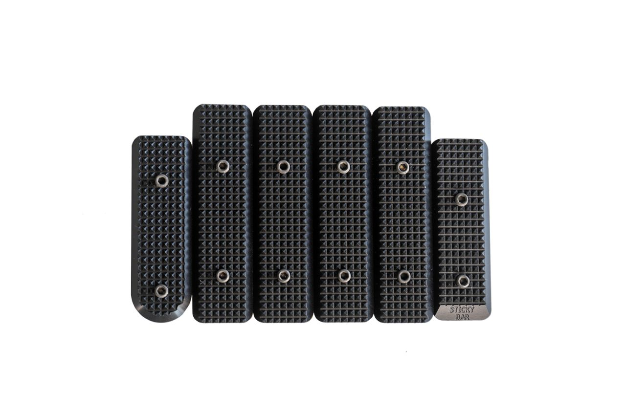 Vision Pro Chassis Sticky Bars für V-LOK  Full Set  Schwarz 
