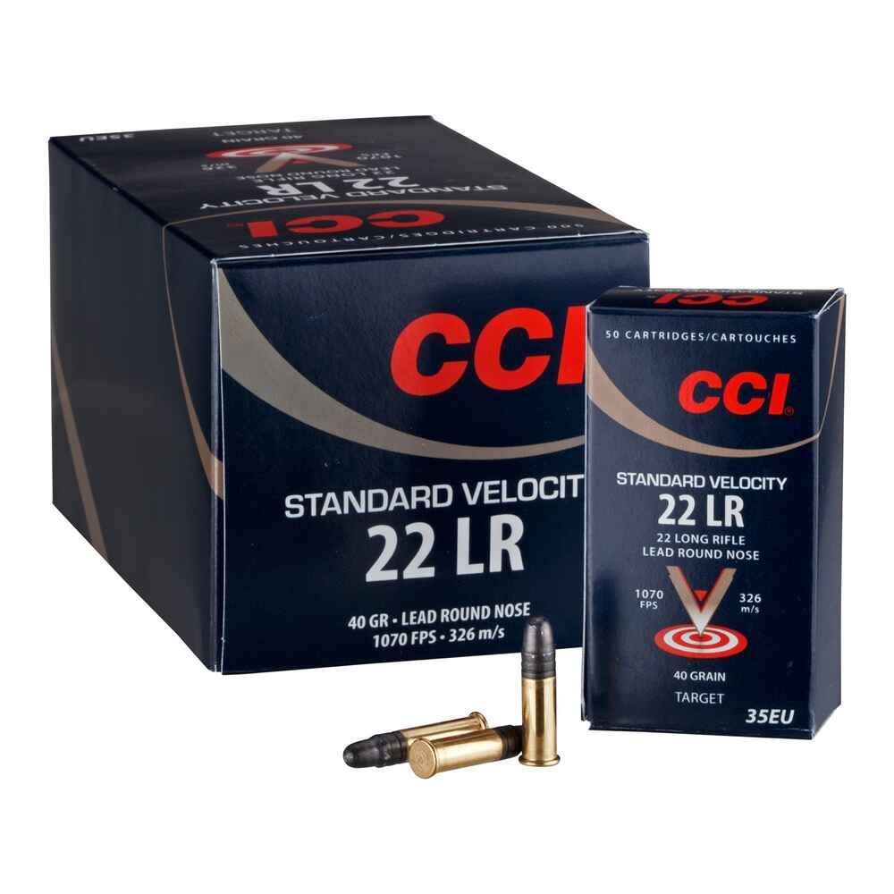 CCI .22lr Standard 40grs. Box KK-Munition 500 Schuss