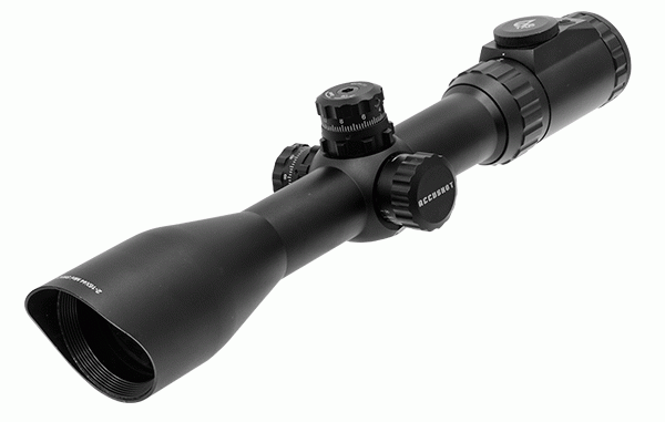 UTG Accushot 2-16x44 Zielfernrohr mit 36 farbigen UMOA Absehen 