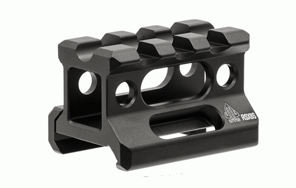 UTG 3 Nuten Super Slim Picatinny Montageerhöhung, Höhe 21,1mm 