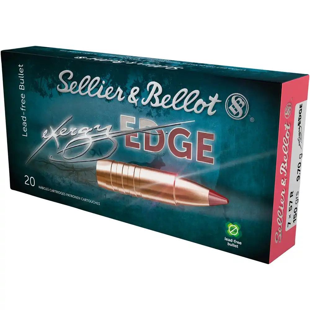 Sellier & Bellot 7x57 R eXergy Edge 150grs, 20 Schuss 