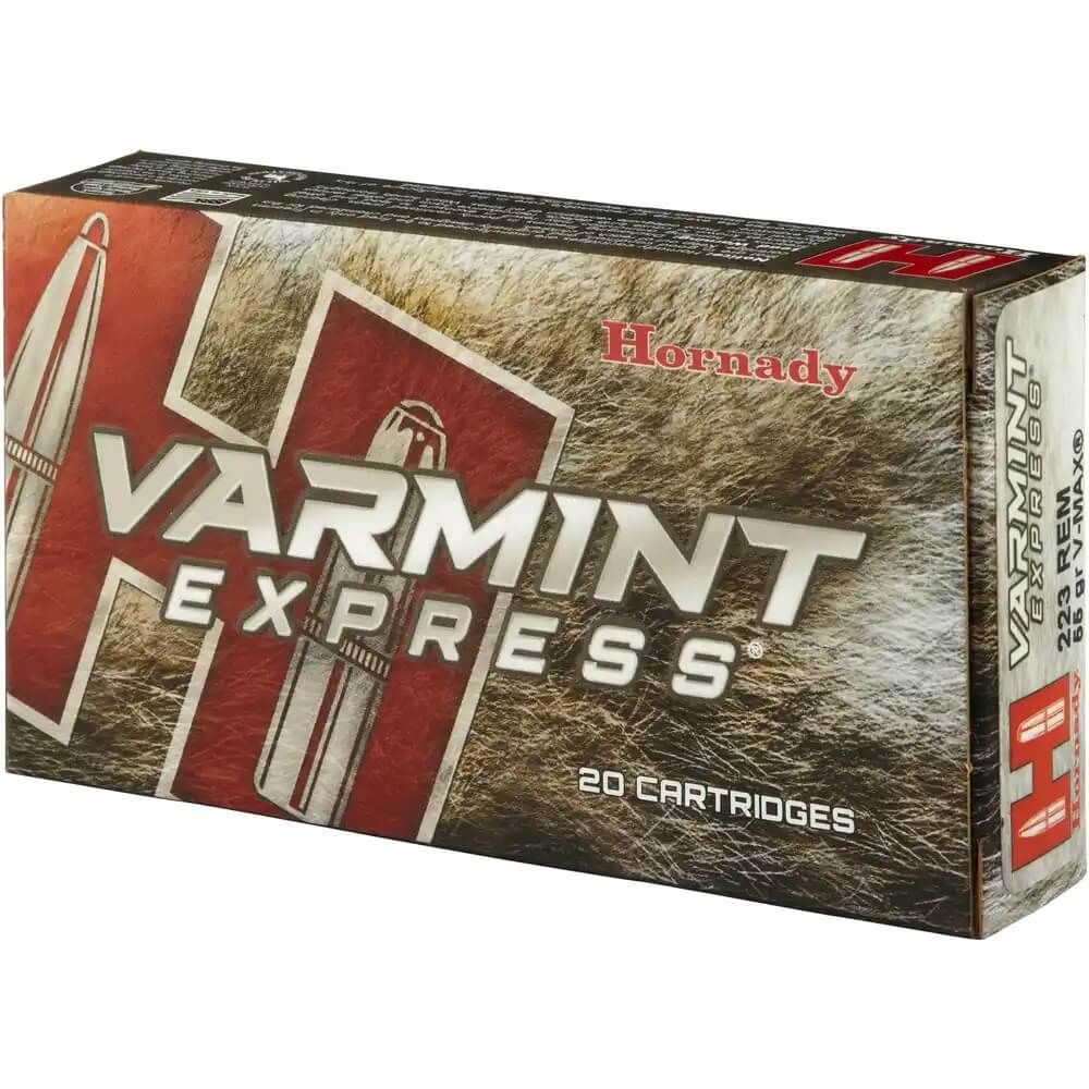 Hornady .223 Rem. Varmint Express V-MAX 55grs, 20 Schuss 