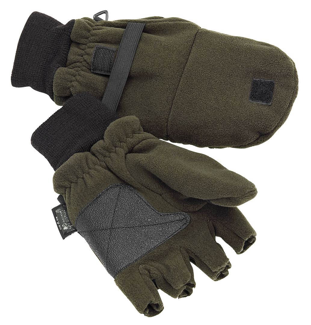 Pinewood Angler/Jäger Handschuh Größe: M-L, Farbe: Hunting green