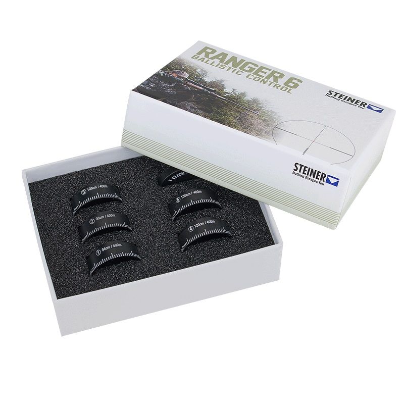 Steiner Ballistic Control Set für Ranger 6 für Zielfernrohr 