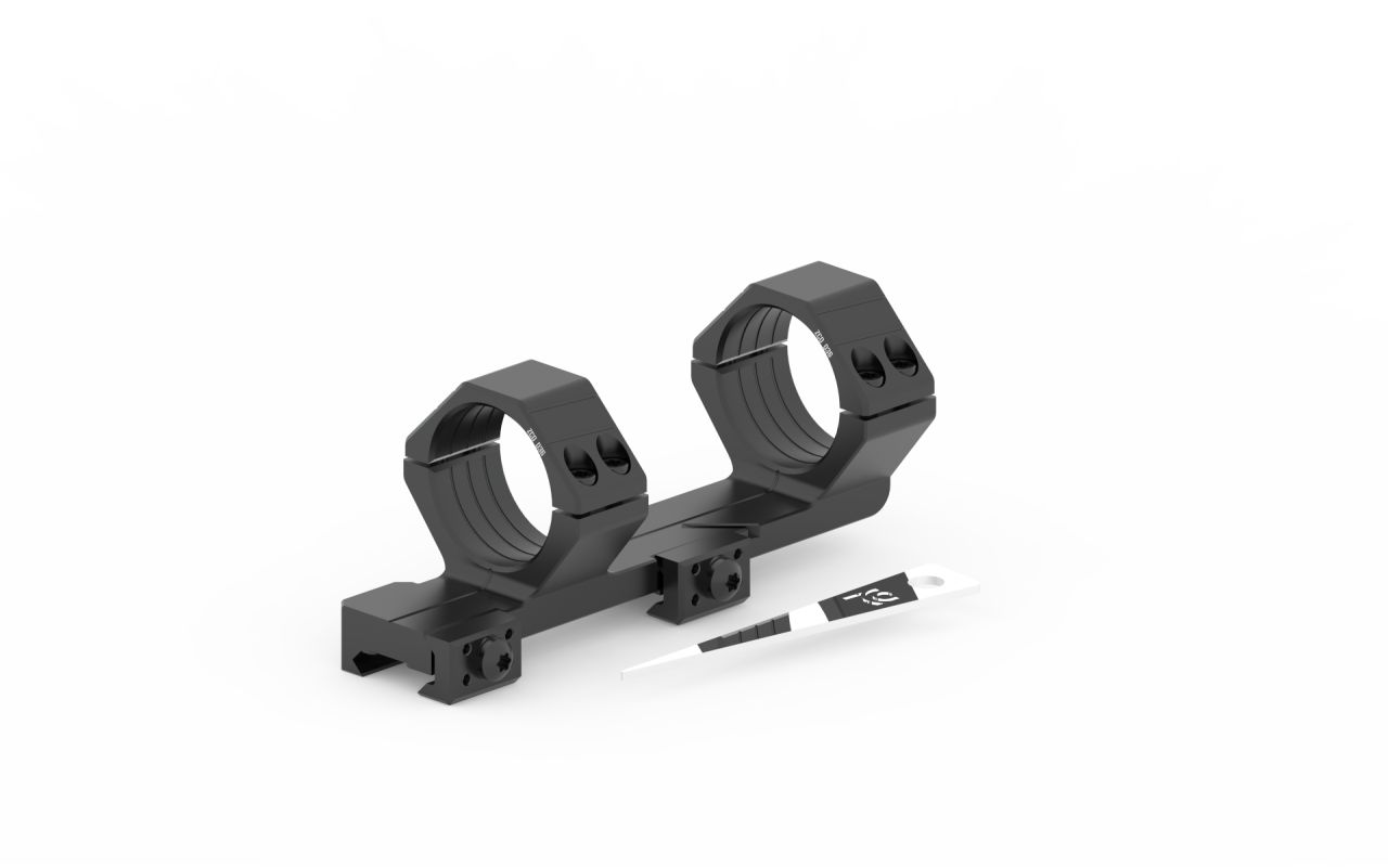 ZCO Zero Compromise Slimline Montage 6Mil BH 30mm Schnellsp. Schwarz Cantilever-Montage