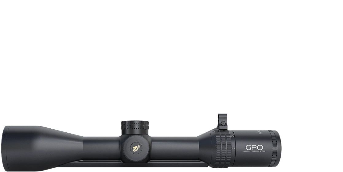 GPO Spectra 6x 2-12x50i G4i Fiber Zielfernrohr mit Schiene 