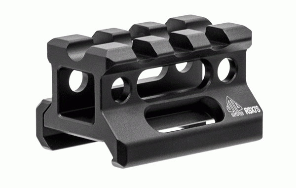 UTG 3 Nuten Super Slim Picatinny Montageerhöhung, Höhe 19,1mm