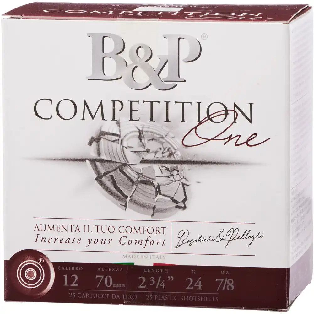 Baschieri & Pellagri 12/70 Competition One Trap 24g, 25 Schuss 