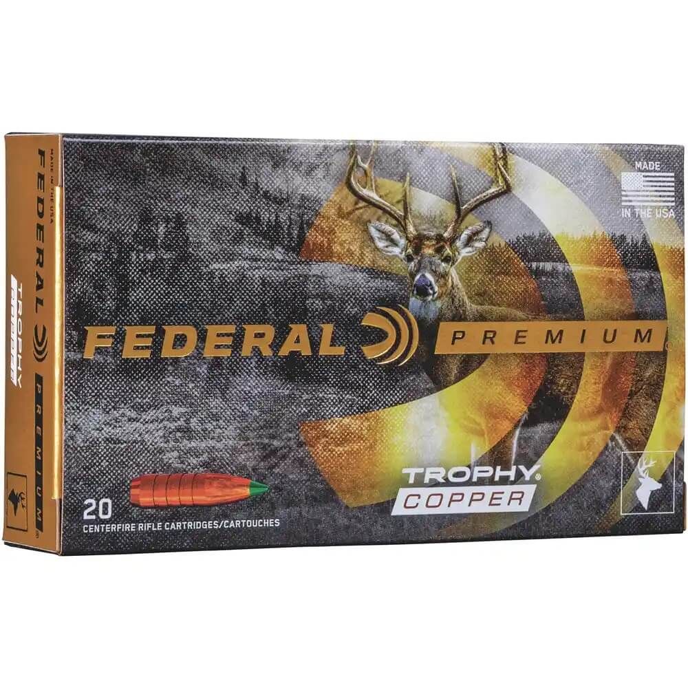 Federal .270 Win. Trophy Copper 130grs, 20 Schuss 