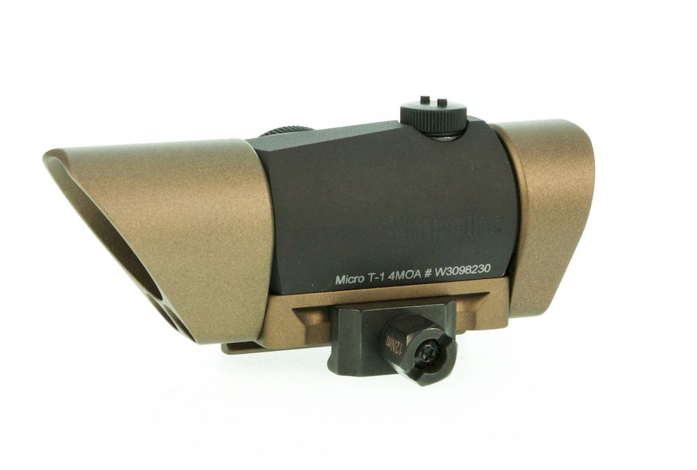 Heckler & Koch Micro T-1 Rotpunktvisier G28 komplett mit Montage u. Sonnenblenden