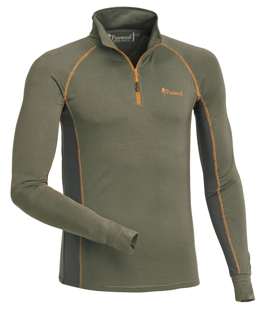 Pinewood Bamboo Unterwäsche Set Größe: L, Farbe: Schwarz / Dunkelgrau