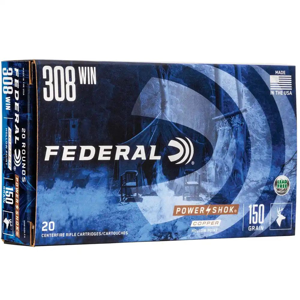 Federal .308 Win. Power-Shok Copper 150 grs. 20 Schuss 
