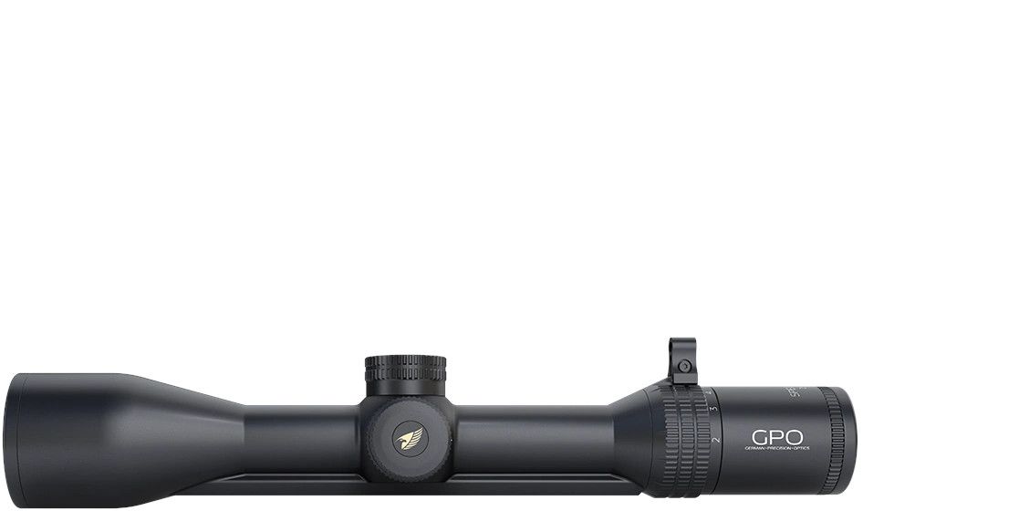 GPO Spectra 8x 2-16x50i G4i Fiber Zielfernrohr mit Schiene