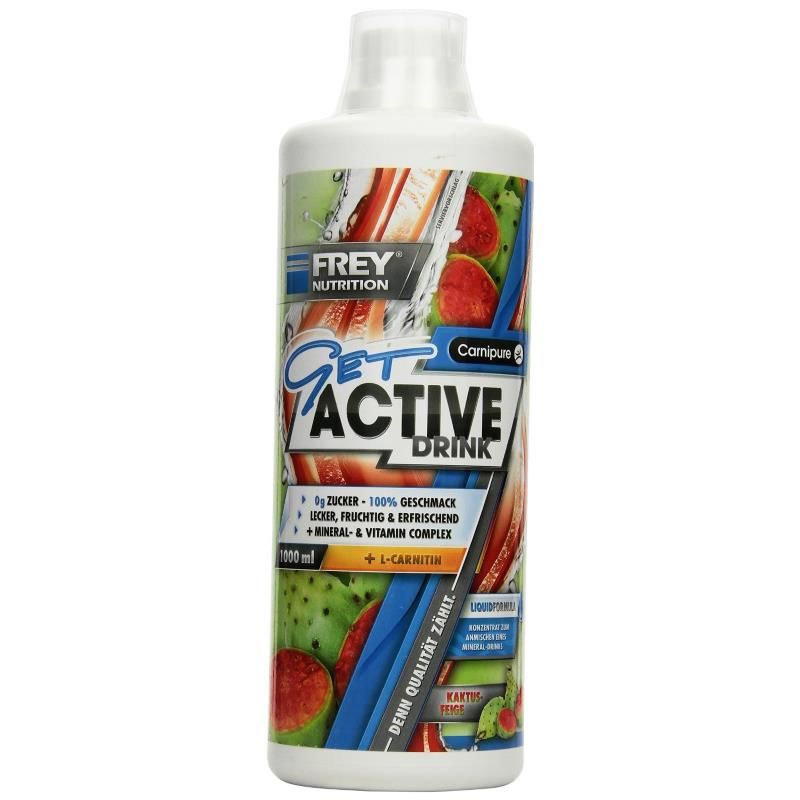 Frey Nutrition Get Active Drink 1000ml Kaktus-Feige