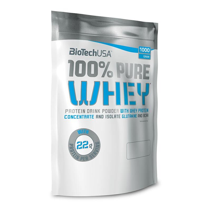 Biotech USA 100% Pure Whey 1000g Karamell-Cappuccino