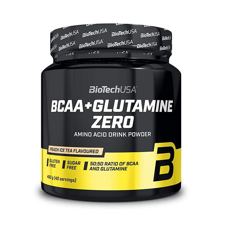 Biotech USA BCAA + Glutamin Zero 480 g Orange