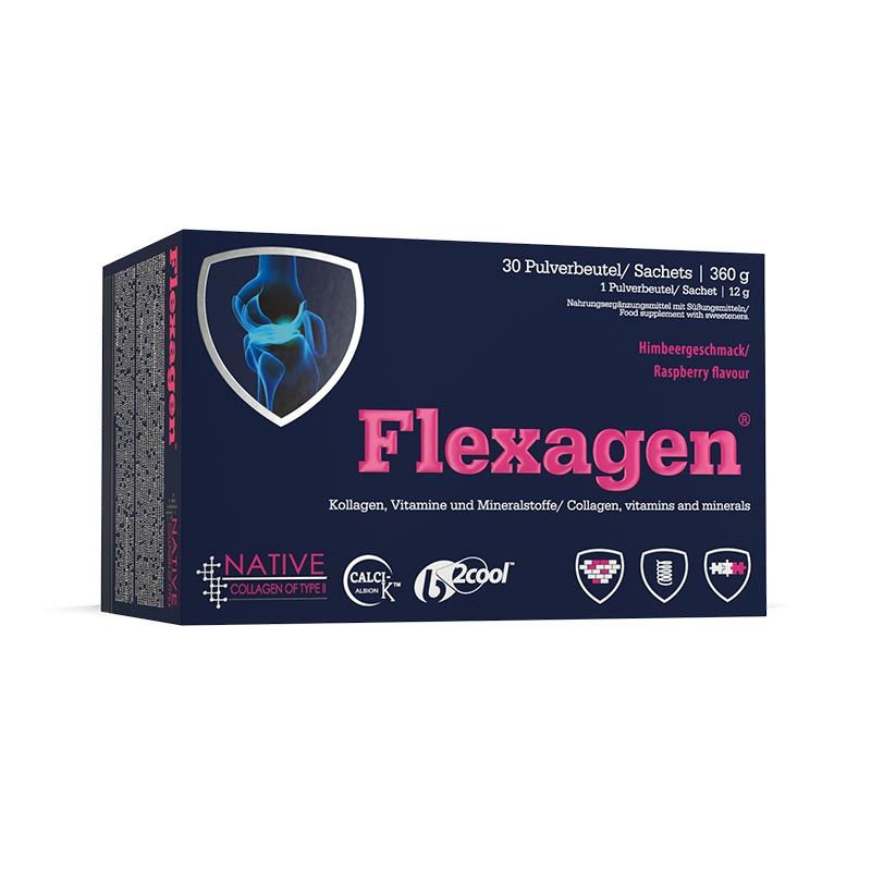 Olimp Flexagen 30 Beutel Himbeere