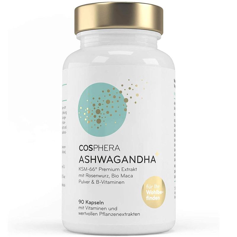 Cosphera Ashwagandha + 90 Kapseln