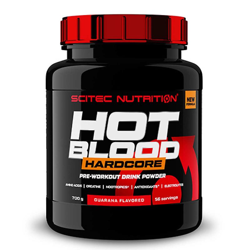 Scitec Nutrition Hot Blood Hardcore 700g Guarana