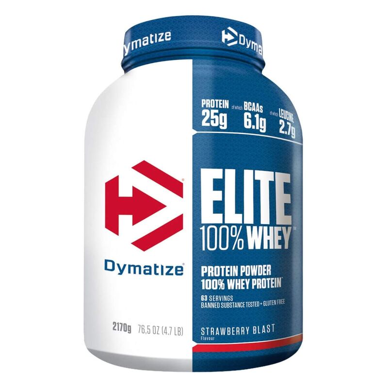Dymatize 100% Elite Whey 2170g Strawberry Blast