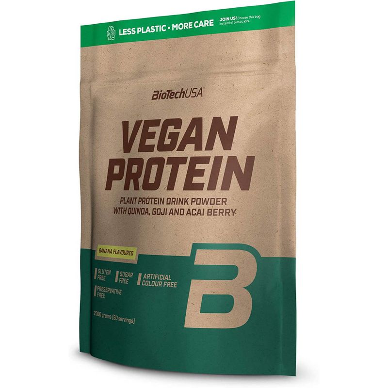 Biotech USA Vegan Protein 2000 g Banane