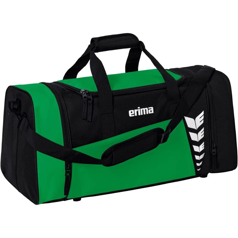 Erima Six Wings Sporttasche M Smaragd / Schwarz