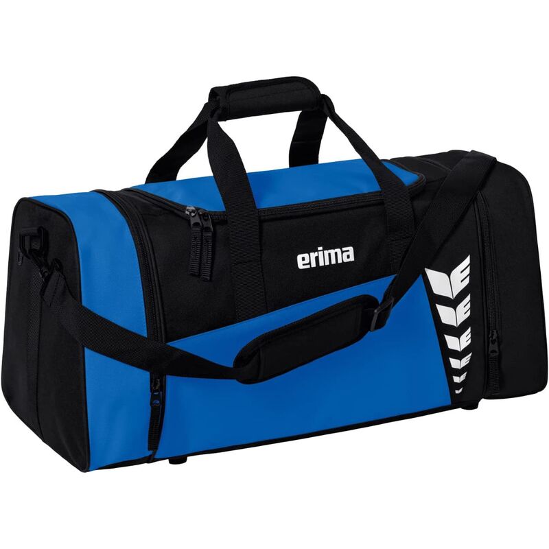 Erima Six Wings Sporttasche M New Royal / Schwarz