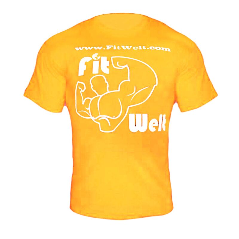 FitWelt T-Shirt Gelb L