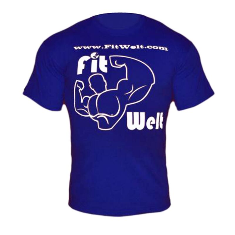 FitWelt T-Shirt Blau M