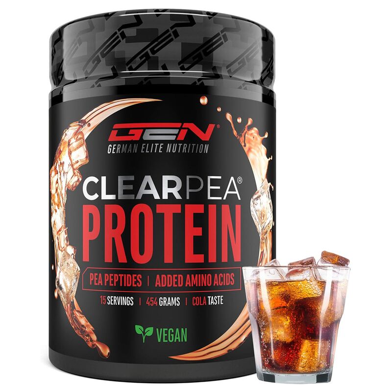 GEN Nutrition Clear Pea Protein 454g Cola