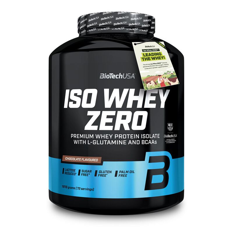Biotech USA Iso Whey Zero 1816g Schokolade
