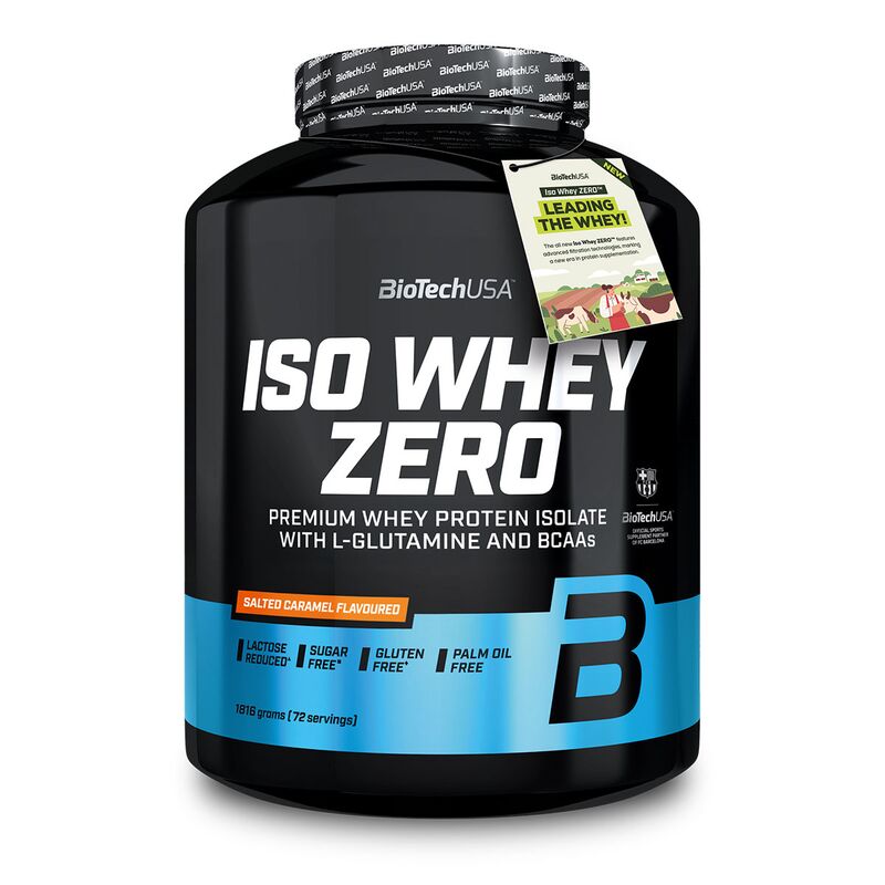 Biotech USA Iso Whey Zero 1816g Salziges Karamell