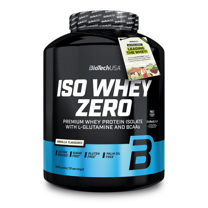 Biotech USA Iso Whey Zero 1816g Vanille