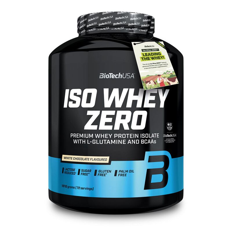 Biotech USA Iso Whey Zero 1816g Wei?e Schokolade