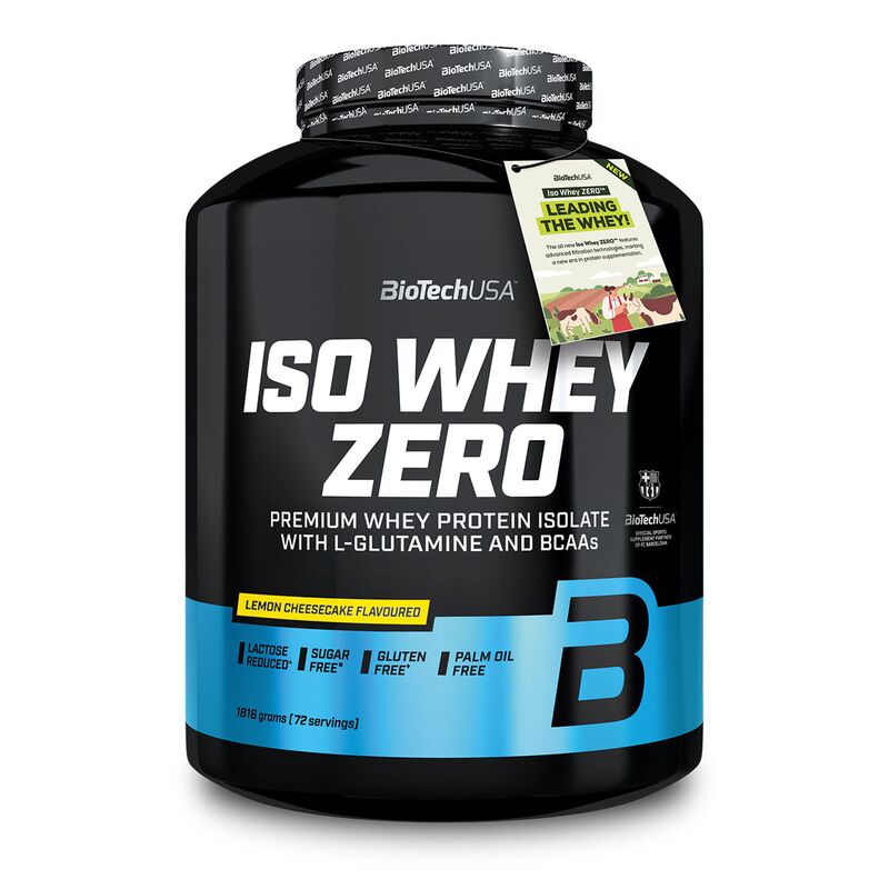 Biotech USA Iso Whey Zero 1816g Zitrone K?sekuchen