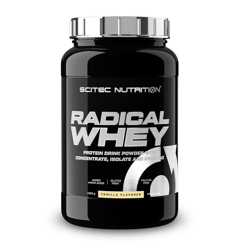 Scitec Nutrition Radical Whey 1000g Vanille