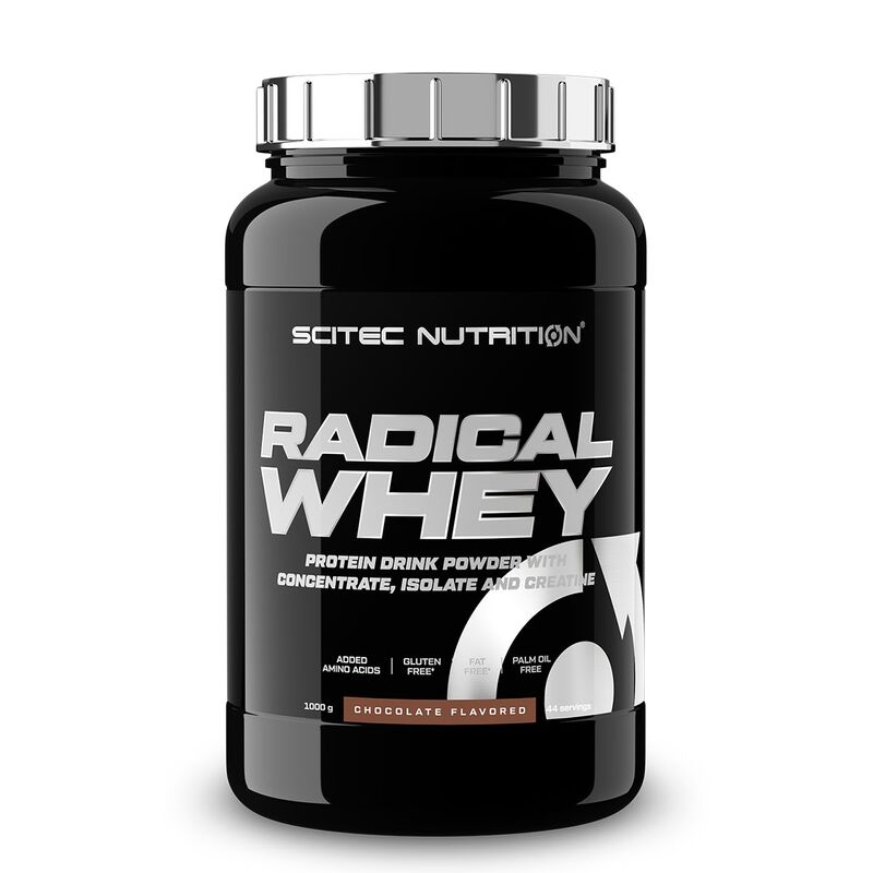 Scitec Nutrition Radical Whey 1000g Schokolade