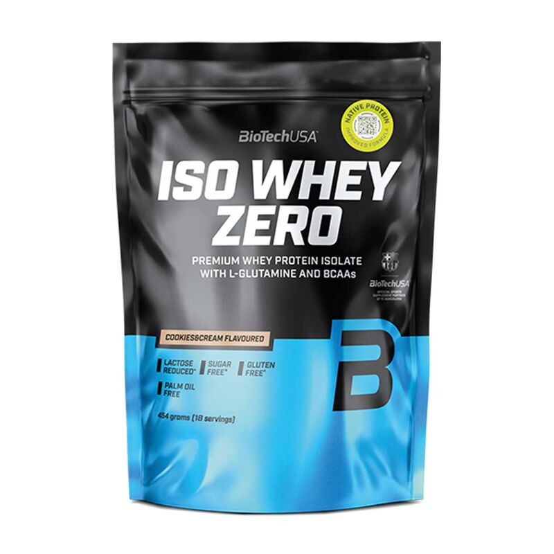 Biotech USA Iso Whey Zero 454g Cookies & Cream