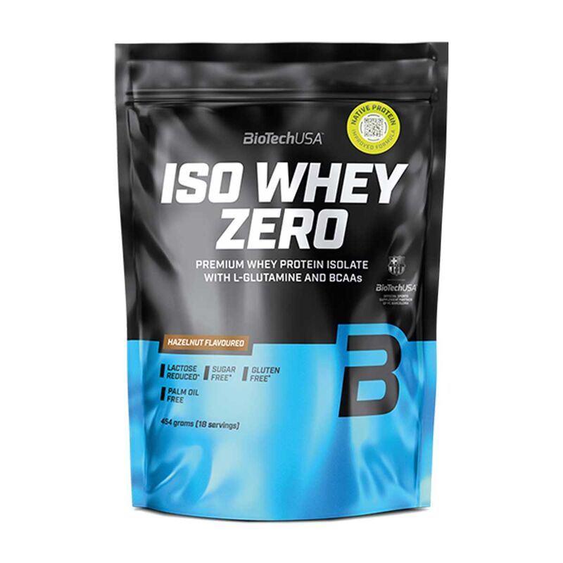 Biotech USA Iso Whey Zero 454g Haselnuss