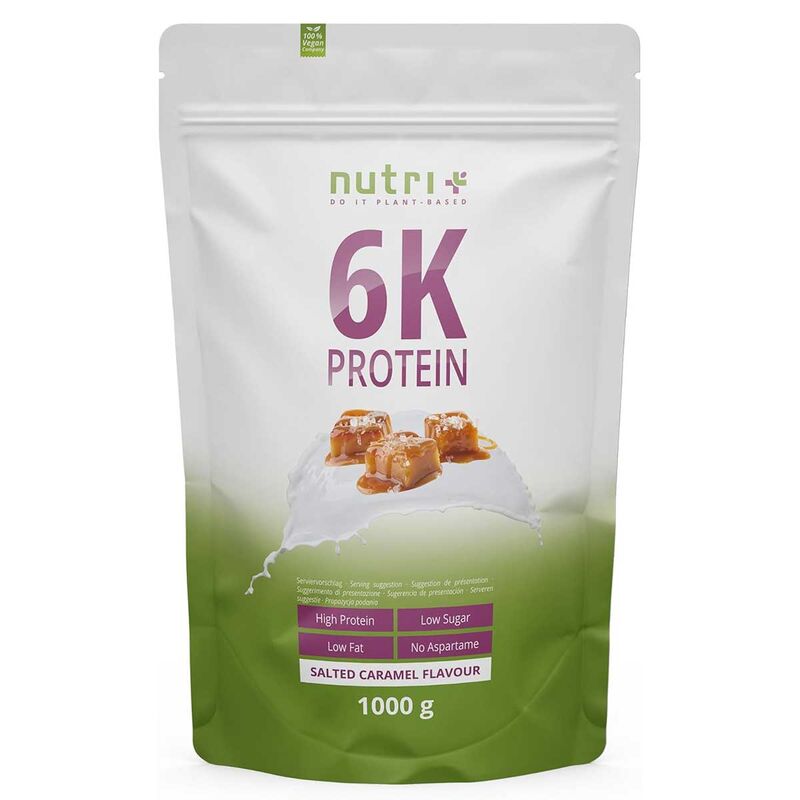 Nutri+ Vegan 6K Protein 1000g Gesalzenes Karamell