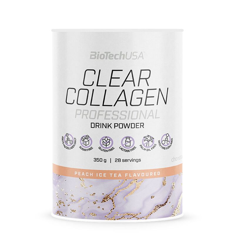 Biotech USA Clear Collagen Professional 350g Pfirsich-Eistee