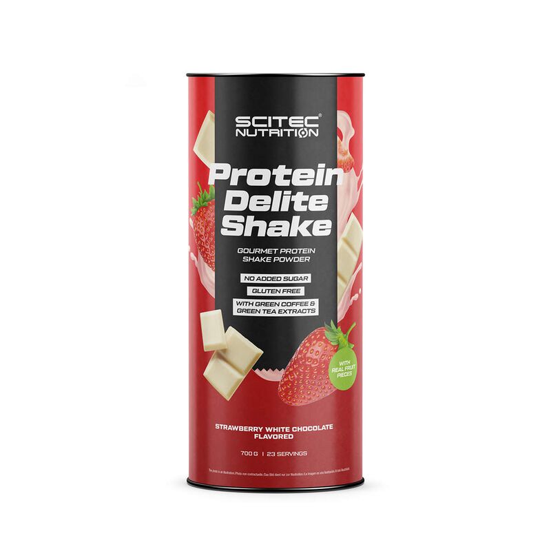 MHD 11/2025 Scitec Nutrition Protein Delite Shake 700 g Erdbeer wei?e Schokolade