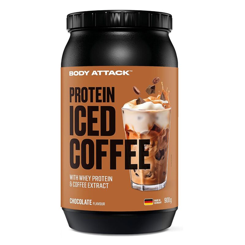 Body Attack Protein Iced Coffee 900g Schokolade