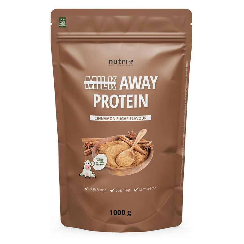 Nutri+ Milk Away Protein 1000g Zimt-Zucker